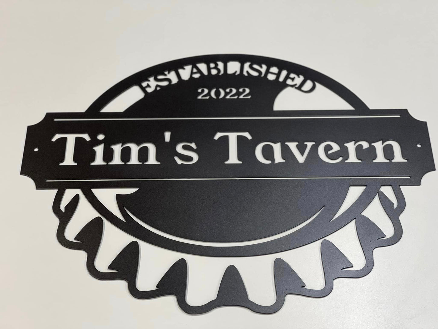 Tavern Bar Sign Custom